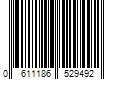 Barcode Image for UPC code 0611186529492