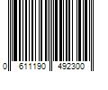 Barcode Image for UPC code 0611190492300