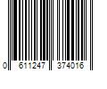 Barcode Image for UPC code 0611247374016