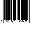 Barcode Image for UPC code 0611247402429