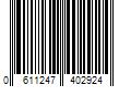 Barcode Image for UPC code 0611247402924