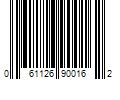 Barcode Image for UPC code 061126900162