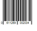 Barcode Image for UPC code 0611269002034