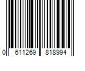 Barcode Image for UPC code 0611269818994