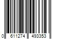 Barcode Image for UPC code 0611274493353