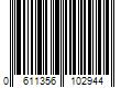 Barcode Image for UPC code 0611356102944