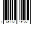 Barcode Image for UPC code 0611356111250