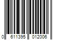 Barcode Image for UPC code 0611395012006