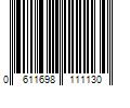 Barcode Image for UPC code 0611698111130