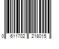 Barcode Image for UPC code 0611702218015