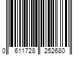 Barcode Image for UPC code 0611728252680