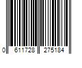 Barcode Image for UPC code 0611728275184