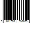 Barcode Image for UPC code 0611768003655