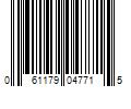 Barcode Image for UPC code 061179047715