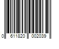 Barcode Image for UPC code 0611820002039