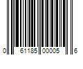 Barcode Image for UPC code 061185000056