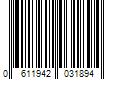 Barcode Image for UPC code 0611942031894