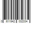 Barcode Image for UPC code 0611942032334