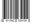 Barcode Image for UPC code 0611942034109