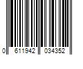 Barcode Image for UPC code 0611942034352