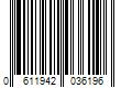 Barcode Image for UPC code 0611942036196