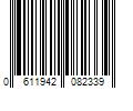 Barcode Image for UPC code 0611942082339