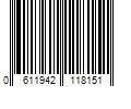 Barcode Image for UPC code 0611942118151