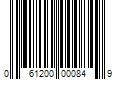 Barcode Image for UPC code 061200000849