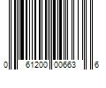 Barcode Image for UPC code 061200006636