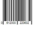 Barcode Image for UPC code 0612000220632