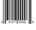 Barcode Image for UPC code 061217000085