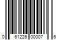 Barcode Image for UPC code 061226000076. Product Name: 