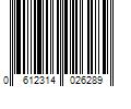 Barcode Image for UPC code 0612314026289