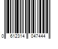 Barcode Image for UPC code 0612314047444