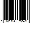 Barcode Image for UPC code 0612314055401