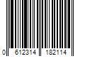 Barcode Image for UPC code 0612314182114