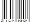 Barcode Image for UPC code 0612314509409