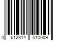 Barcode Image for UPC code 0612314510009. Product Name: CURT 9 in. Raw Steel Receiver Tubing (2 in. Receiver)