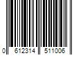 Barcode Image for UPC code 0612314511006