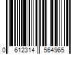 Barcode Image for UPC code 0612314564965