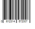 Barcode Image for UPC code 0612314572007