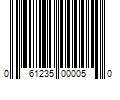 Barcode Image for UPC code 061235000050