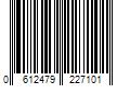 Barcode Image for UPC code 0612479227101