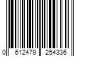 Barcode Image for UPC code 0612479254336