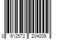 Barcode Image for UPC code 0612572204009