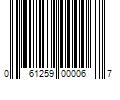 Barcode Image for UPC code 061259000067