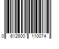 Barcode Image for UPC code 0612600110074