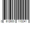 Barcode Image for UPC code 0612600110241. Product Name: MANIC PANIC Classic High Voltage Purple Haze 4 oz