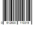 Barcode Image for UPC code 0612600110319