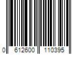 Barcode Image for UPC code 0612600110395